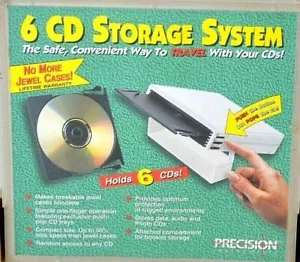 Menge 2 Hüllen - Vintage 6 CD Aufbewahrungssystem Precision - Bild 1 von 1