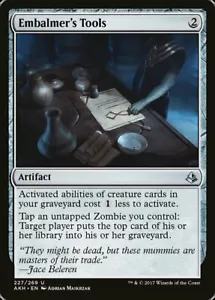 4 Einbalsamierwerkzeuge 4x x4 - Neuwertig - Amonkhet - SPATZ MAGIC mtg - Bild 1 von 1
