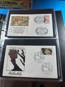 Penny Black Album mit 40 Ersttagsbriefen 1978-79 aus Bonn Deutschland - Bild 1 von 23