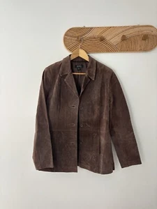 Chocolate Vintage Suede Jacket - Picture 1 of 6