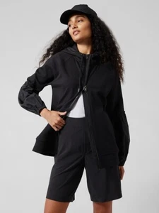 ATHLETA On My Way Triumph Hoodie neu mit Etikett - small schwarz #798347 - Bild 1 von 8