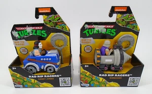 Teenage Mutant Ninja Turtles Spielzeug Rad Rip Racers Casey Jones, Shredder 2 Stück - Bild 1 von 11