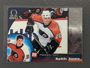 98-99 Pacific Omega Opening Day Issue Keith Jones 53/56 #175 Philadelphia Flyers