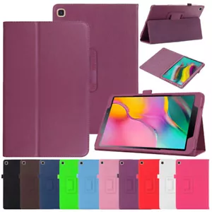 Smart Folio PU Case Cover For Samsung Galaxy Tab A 8inch T350/T550/T290/T380 - Picture 1 of 23