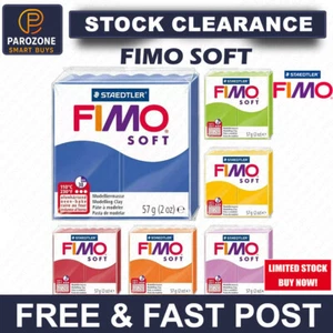 Fimo Effect & Soft Oven Modelling Clay 57g - All Colours - Picture 1 of 33