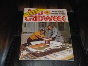 1978 PACIFIC AT ASU ARIZONA STATE COLLEGE FOOTBALL PROGRAM EX-MINT - Picture 1 of 1