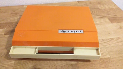 TRL Capri Koffer Plattenspieler Kofferplattenspieler Phonokoffer aus Sammlung - Bild 1 von 4