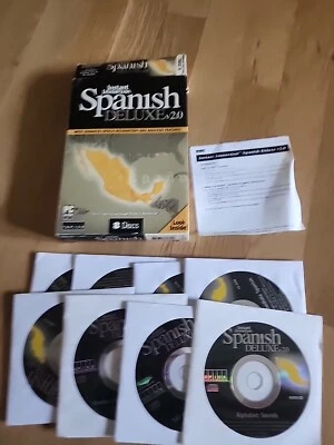 Spanish Deluxe v2.0 Instant Immersion PC 8 CD Rom by Topics  - Image 1 of 2