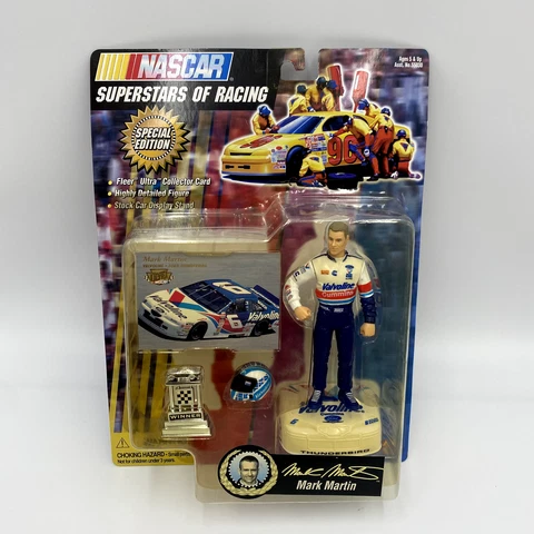1997 Nascar Superstars of Racing Mark Martin #6 Valvoline ToyBiz Action Figure Cover