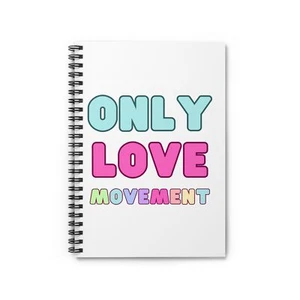 Cuaderno en espiral OnlyLove Movement - Línea reglada - Imagen 1 de 5