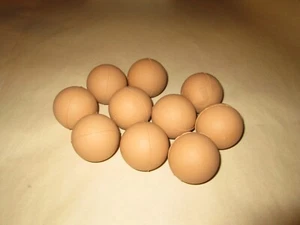 2" 40 hartbraune NR Kugeln (10 Kugeln) - Bild 1 von 2