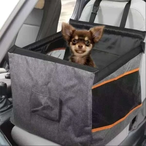 Pet Dog Car Seat Booster Carrier Bed for Travel Collapsible Dog Car Seat Beds - Picture 1 of 5