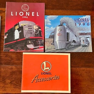 Lionel 1996 Catalog - lot of 3 - Picture 1 of 9