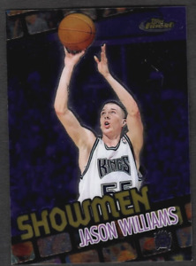 2000 Jason Williams Topps Finest Basketball Showman Sacramento Kings S5