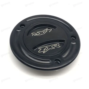 Tapas de combustible negras sin llave para Kawasaki Ninja 650R ZX6R ZX6RR ZX9R ZX10R ZX14 Z1000 - Imagen 1 de 7