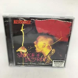 Kerrang! Search And Destroy THE HISTORY OF PUNK VOLUME 1 CD Good Condition - Imagen 1 de 4