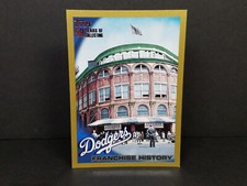 2010 Topps #41 Dodgers Franchise History - Gold Border Parallel (1882/2010)
