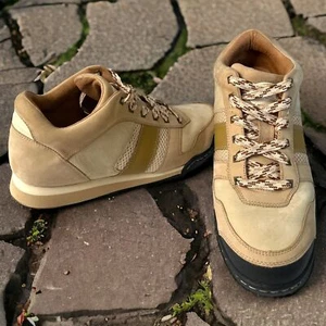Luxury Jhung Yuro Hiker Low Mens 10 Beechnut /B.Clay Luxury Leather Tennis Shoes - Picture 1 of 19