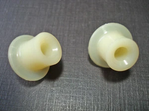 2 pcs NORS rear license plate nylon nuts fits 1962 AMC - Foto 1 di 8