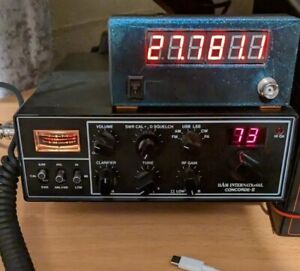 Ham International Concorde 2 CB Radio, Mic And Home Made Frequency Counter