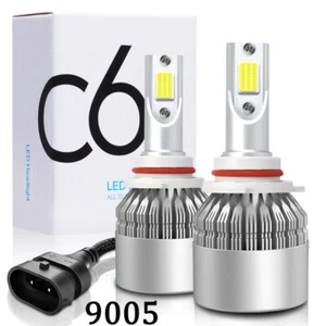 2x 9005/HB3 LED Headlight 72W 6500K Bright White High Beam Bulbs Kit Fog Lights - Picture 1 of 12