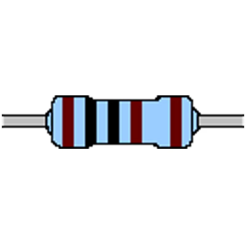 Metallschicht-Widerstand 1 kOhm 1% 0,6W Bauform 0207 gegurtet - Bild 1 von 1