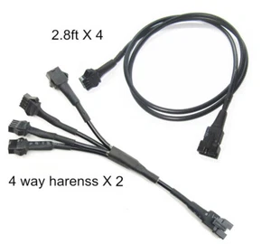 Golf Car SUV ATV UTV DIY Accent Led Lights Accessoris Extension Wiring Harness - Foto 1 di 10