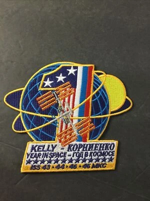 Kelly-Kophnehko Year In Space Is 43,44,45,46 MKC NASA Cloth Patch - Image 1 of 2