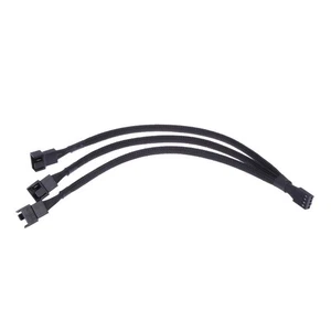 CPU 4PIN PWM 1 to 3 adapter Network Cable 30CM Cooling Fan Conversion Cable - Afbeelding 1 van 5