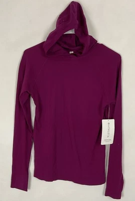 Sudadera con Capucha ATHLETA Momentum Activa Sin Costuras Manga Larga Talla Pequeña Exótica Fucsia Nueva Foto 1 de 4