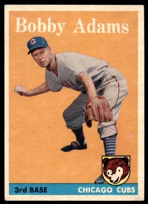 1958 Topps Set Break Bobby Adams #99 como nuevo Foto 1 de 2