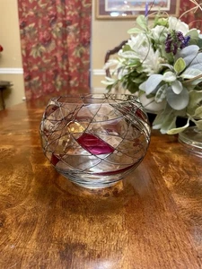 Partylite Mosaic Calypso Stained Glass Candle Votive Tea-light Holder Retired. - Picture 1 of 3