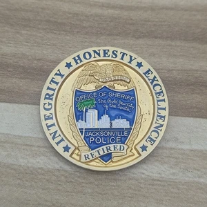 Florida Jacksonville Police Challenge Coin - Picture 1 of 5