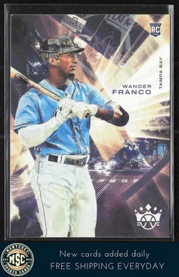 Wander Franco 2022 Panini Diamond Kings #95 RC Tampa Bay Rays - Image 1 of 2