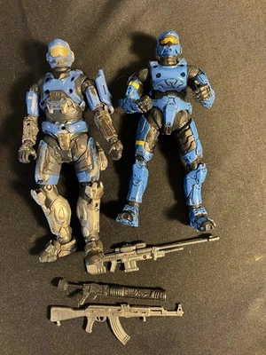 McFarlane Toys Halo 3 Spartan Soldier Rogue Action Figures Lot of 2, McFarlane - Image 1 of 4