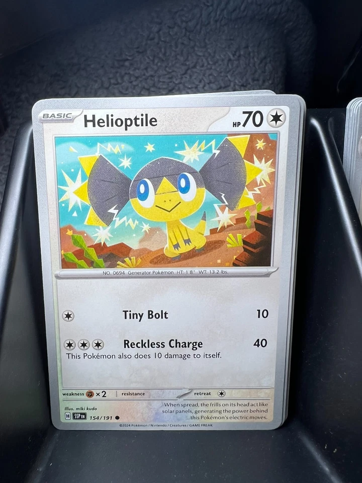 Helioptile 154/191 Sv08: Surging Sparks Regular - Image 1 of 1