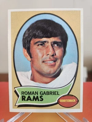 1970 Topps Football Roman Gabriel #100 - Image 1 of 2