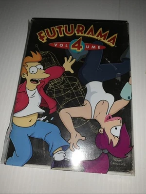 Futurama Volume 3 DVD 2009 Release, 4-Disc Set, Complete in Box - Image 1 of 4