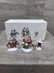 Dept 56 Heritage Village Collection "Sing a Song for Santa" #5631-6  (set of 3) - Picture 1 of 2