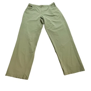 SIMMS Pantalone Pesca Uomo Grande Verde Nylon Lycra Adulto 34x30 Performance Escursionismo - Foto 1 di 12