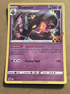2022 POKEMON - DUSKNOIR - TRICK OF TRADE HOLO 062/172 - Picture 1 of 2