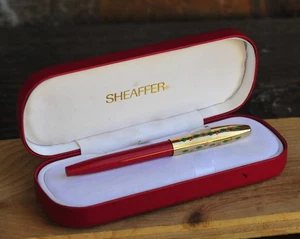 Sheaffer Holidays Originals, White Dot, 1996 The Holly Fountain Pen USA w/Box - Picture 1 of 17