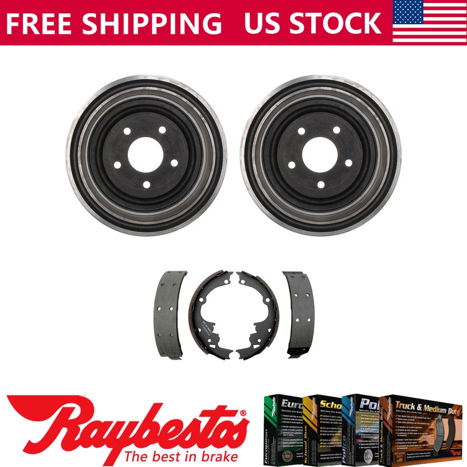 Kit trasero tambores de freno y zapatas de freno para Chevrolet LLV 1987-1988 - Raybestos Foto 1 de 4