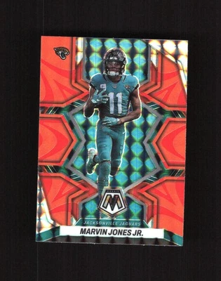 2022 Panini Mosaic -Marvin Jones Jr. #92 Mosaic Reactive Orange Prizm - Image 1 of 2