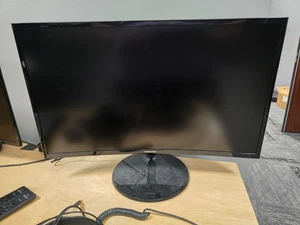 Samsung LC27F390FHNXGO 27" Curved LCD Monitor – 1080p Full HD – Very Good Cond. - Picture 1 of 3