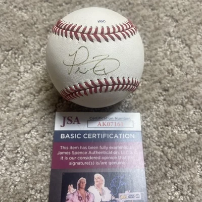 Firmado Autografiado Prince Fielder JSA Autenticado Ligas Menores de Béisbol Foto 1 de 4