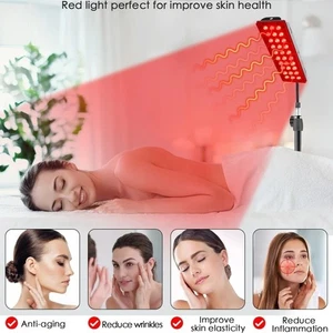 Lampada Infrarossi LED Rossa Terapia Corpo Viso Muscoli Bellezza Salute - Foto 1 di 7