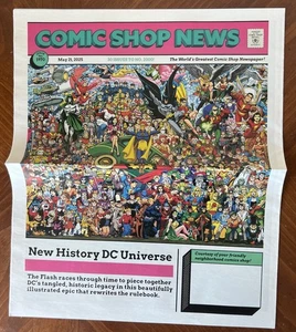 Comic Shop News #1970 - "History Of DC Universe" Cover Art from DC Comics - CSN - Picture 1 of 1