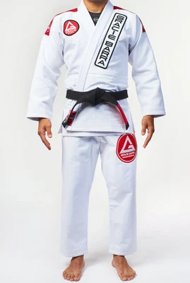Gracie Barra Equipe Edition Gi, Blanco A4 Excelente Estado Foto 1 de 4