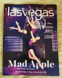 LAS VEGAS MAGAZINE NOVEMBER 2025 CIRQUE DU SOLEIL MAD APPLE DONNY OSMOND STEAKS - Picture 1 of 16